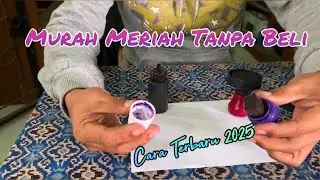 Cara MURAH MERIAH Isi Ulang STEMPEL Tekan