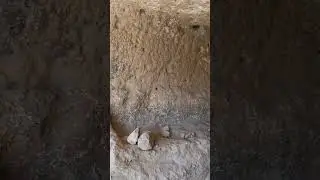 Superb Matala beach Paralia and cave Matala in Crete Greece #shorts