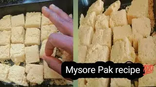 ಮೃದುವಾದ ಮೈಸೂರ್ ಪಾಕ್ ಮಾಡಿ ನೋಡಿ | Mysore Pak recipe kannada soft Mysore Pak | Pruthvi.Mahesh gowda