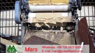 Beer residue dewatering machine factory price