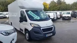 PEUGEOT BOXER LOLOADER 335 DIESEL 130BHP EURO 6 MODEL 18 REG &pound;13995+VAT 0161 432 3679 SK56PH