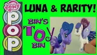 My Little Pony Pop Princess Luna & Rarity Deluxe Style Set! Review by Bin's Toy Bin