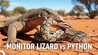 Monitor Lizard&rsquo;s Wild Python Hunt | Deadly Fights Of Wild Animals | Dubbed in English