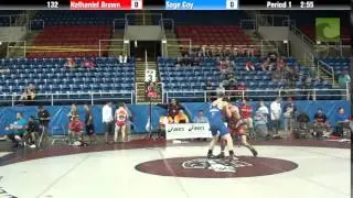 132 Nathaniel Brown vs. Sage Coy