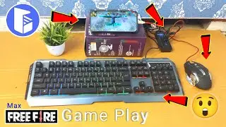 Free Fire Max Keyboard Mouse Mobile Se GamePlay Kaise Kare | Use GG Mouse Pro App