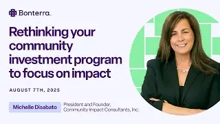 Rethink community investment programs to focus on impact | Bonterra Corporate Social Responsibility