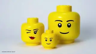 Giant LEGO Storage Head