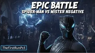 Spiderman vs Mister Negative Boss Fight !!!