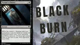 Burn Baby Burn! - Mono Black Pauper Burn Goes HARD!