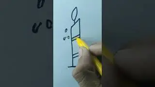 Easy drawing video with numbers#drawing #shortvideo #trendingshorts #art
