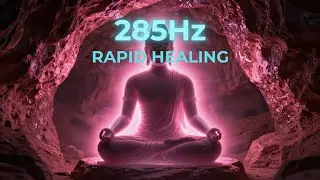 285Hz Cellular Healing | Rapid Tissue Repair & Immune Boost | Deep Sleep Sound Therapy