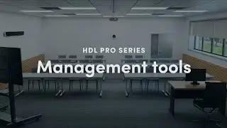 Easy-to-use setup & management software &mdash; another way we&rsquo;re rewriting the rules of higher ed audio