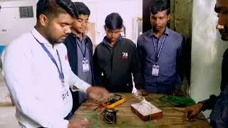 testing by Transformer in winding LT, HT
