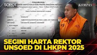 Ditahan KPK! Segini Rincian Kekayaan Rektor Unsoed yang Kena OTT KPK