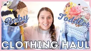 HUGE TODDLER AND BABY CLOTHING HAUL | Spring and Summer 2021 | H&M, Old Navy, and Target