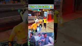 Minus Prank with Cs Top 1 player 🤣 - Garena free fire Max #shorts #freefire