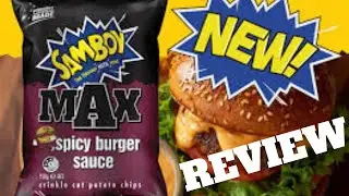 Samboy MAX Spicy Burger Sauce Chips - Do they ACTUALLY Taste Like BURGERS?
