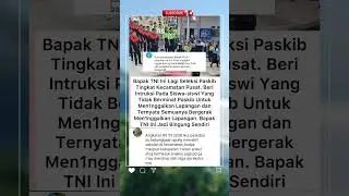 TNI Seleksi Paskib, Murid Tidak Minat Malah Ikut Semua #tni #paskibra #viral #viralvideo