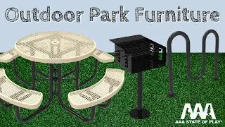 Outdoor Furniture for Parks, Schools and Playgrounds