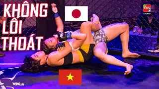 Lần đầu lên đài, nữ võ sỹ 17 tuổi Việt Nam khiến võ sỹ Nhật bản NGHẸT THỞ.   NO ESCAPE