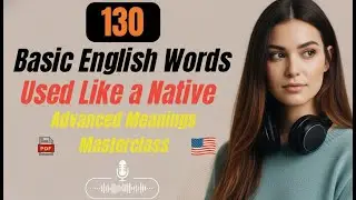 130 Basic English Words Used Like a Native - Advanced Meanings Masterclass