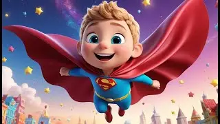 The Muffin Man Superhero in Candy City | Fun Kids Song | Sweet Hero Adventure