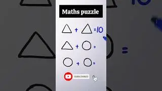 only #toppers can solve this #tricky #puzzle #quiz #mathstricks #easy #fun #genius #shorts