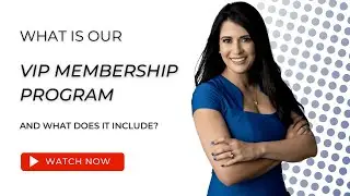 What you get with a VIP MEMBERSHIP