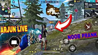 ARJUN LIVE 🤯 FREE FIRE NOOB PRANK OP GAME PLAY ONLY RED GAME 🎯#freefire #viralvideos 