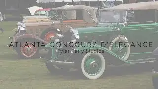 Atlanta Concours d'Elegance 2019 at Tyler Perry Studios