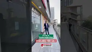 🏬 Premium Double High-Street Shop for Sale &ndash; Good Earth Mall, Gurgaon #shopforsale #realestate