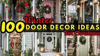 🏡 These 100 Winter Front Door Decorating Ideas Make Truly Grand Entrance for January 2025