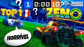 EIS QUE O TOP 1 FRANCES SUBESTIMOU O ZEN BRASILEIRO NO ROCKET LEAGUE.. (e se arrependeu)