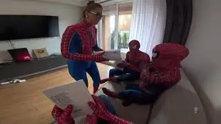 TWO SPIDER-MAN TWINS Making Fun of NEW SNEAKY LITTLE SPIDEY! (POV Funny)
