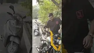 Jawa 42 2.1 front Key lock 💚🏍️ #trending #youtubeshorts #shorts #bikes