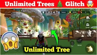 Free Fire Garden Unlimited Tree Trick 🤯 | Free Garden Unlimited Tree Glitch | Free Garden Craftland 