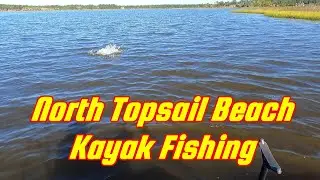 North Topsail Beach, N.C Kayak Fishing (Slot City)