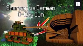 Create X Clockwork M4A2E8 Sherman Vs German D-Day Bunker Turret