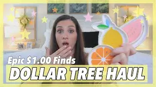 OMG **DOLLAR TREE HAUL** EPIC $1.00 ITEMS | SUMMER 2021