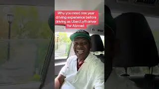 You Need At Least One Year Driving Experience To Do Uber/Lyft For Abroad