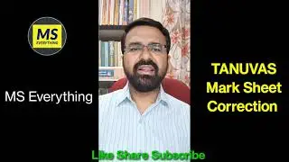 TANUVAS 2021 | Important Update | Mark Sheet &  Document Correction Upload last date