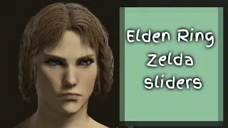 Elden Ring character creation: Zelda sliders (thelegendofzelda)