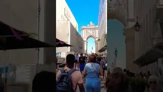 Rua Augusta Lisbon 2023 🇵🇹 #lisboa #lisbon #portugal #ruaaugusta