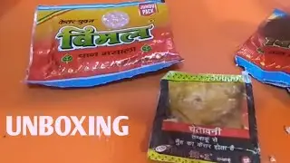 Vimal Pan Masala Unboxing...How to eat Vimal paan Masala