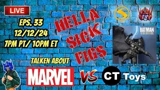 EPS. 33 HSF! Talken About Marvel vs. CT Toys & New TDKR Batman 12/12/24