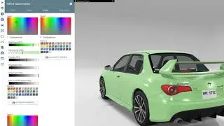 Playing with the new paint options with dynamic reflections maxed out - BeamNG.drive