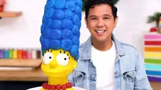 I MADE MARGE SIMPSON WITH CAKE!