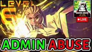 INK GAME ADMIN ABUSE! (Level 6 Upgrades Update Live)