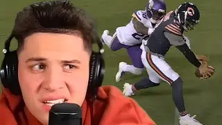 JoeyDubs Reacts To Minnesota Vikings vs Chicago Bears Game Highlights | NFL 2025 Season Week 1