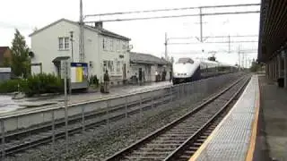 [NSB] Regiontog from Trondheim S. to Oslo S. arriving at Heimdal station.